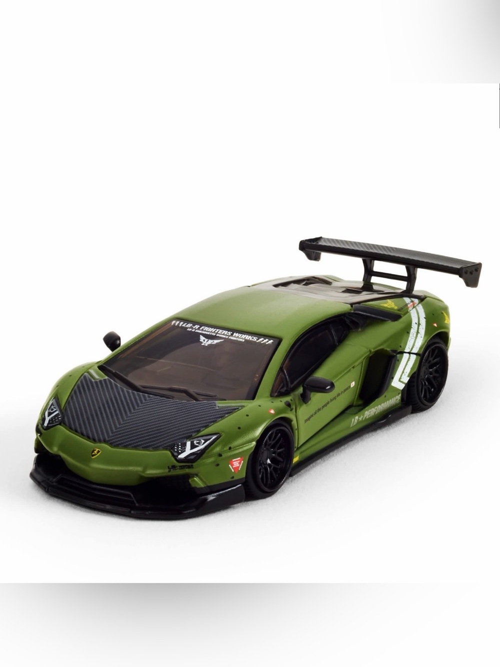 Hot Wheels Collectors Elite 64 Series LBWK Lamborghini Aventador LP 700-4 Green